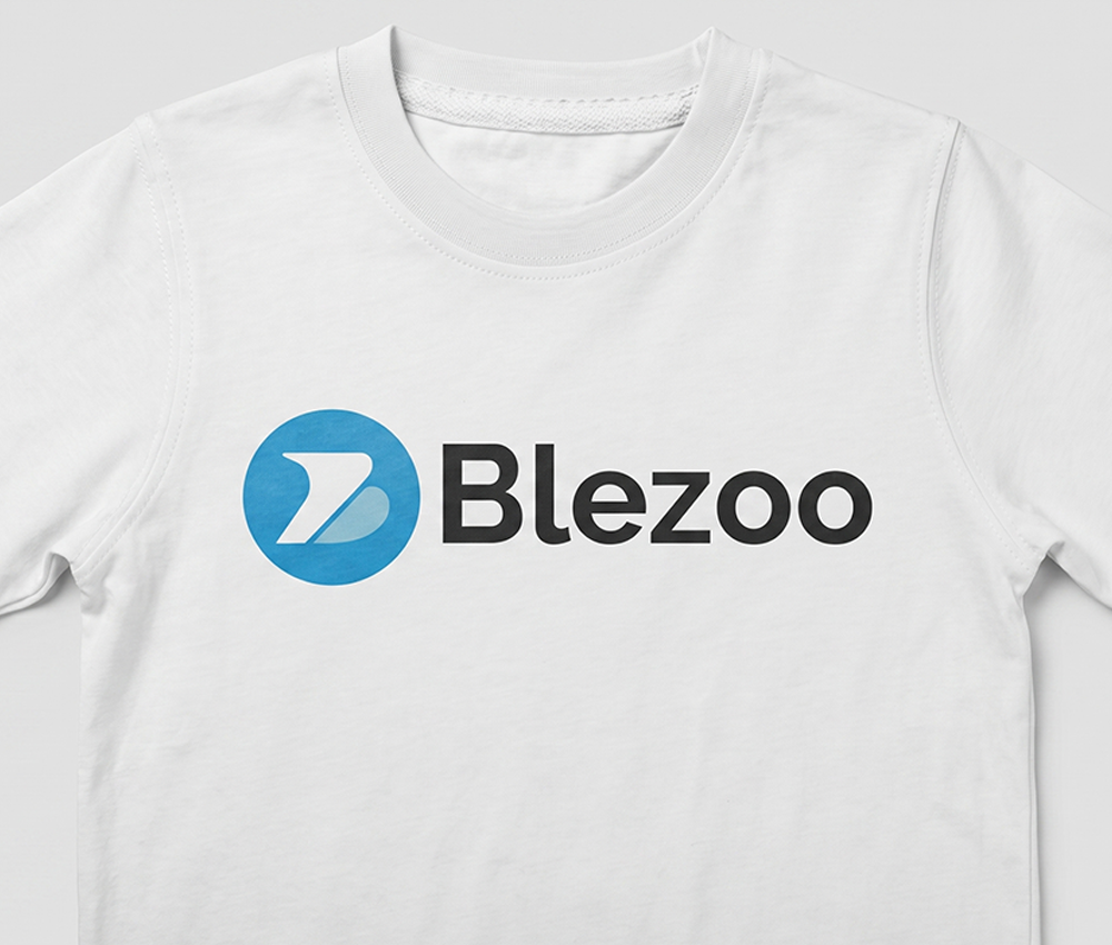 Screen-printed logo on a custom branded t-shirt — cost-effective bulk decoration for promotional products and company event apparel